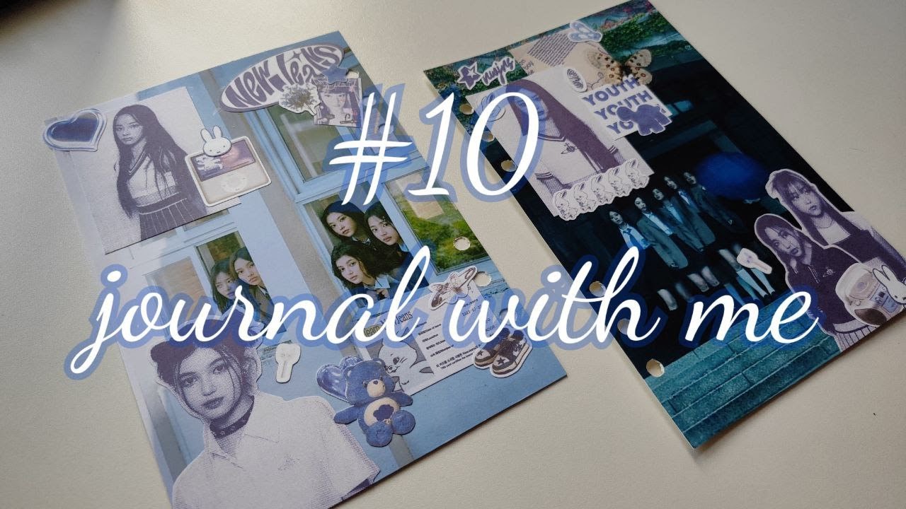 #10 Journal with me | New Jeans | #journal #journalwithme #newjeans #kpop