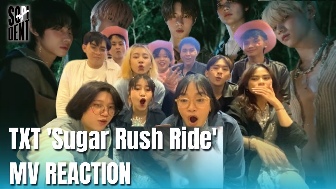 TXT (투모로우바이투게더) 'Sugar Rush Ride' MV Reaction By. SOPIDENT [BAHASA]