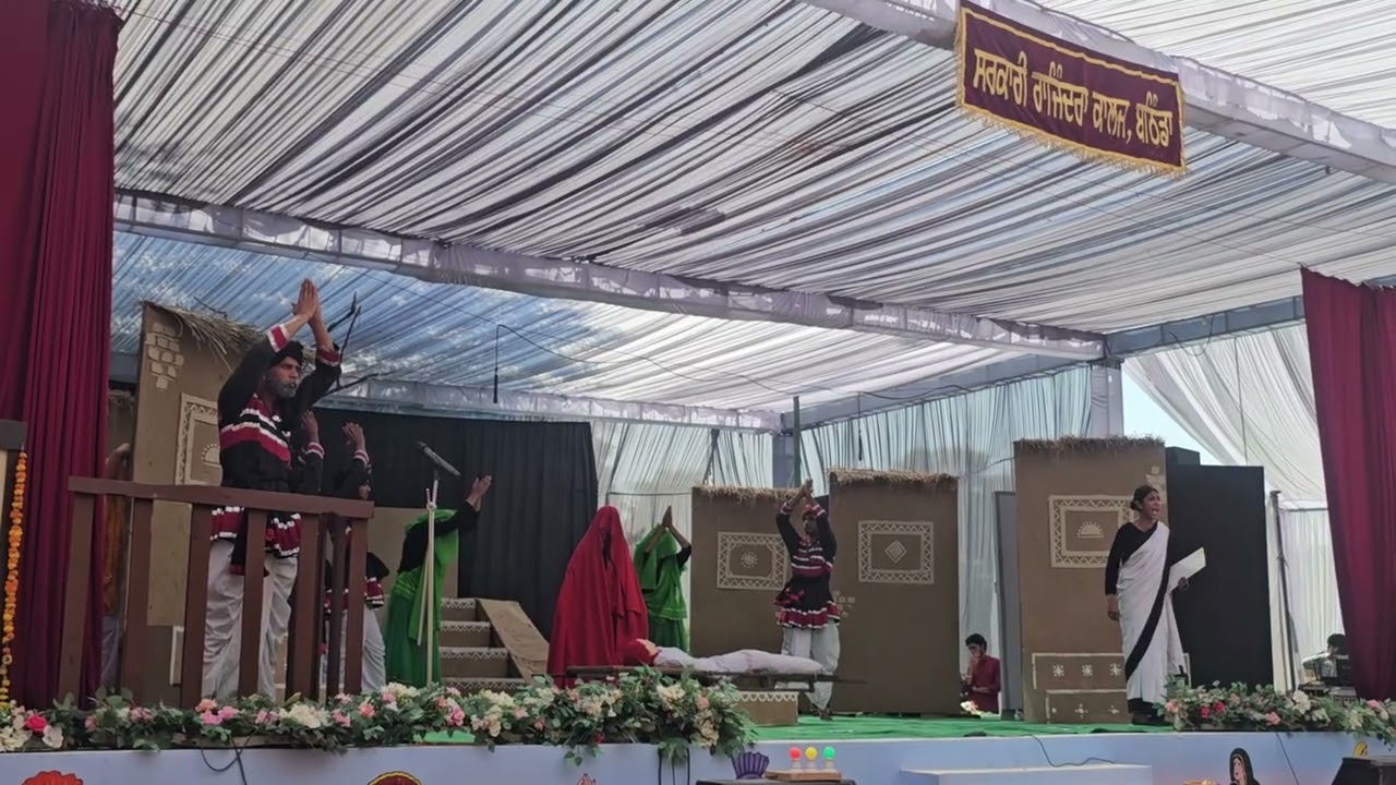 Spine-chilling performance by nata team of govt. rajindra college#youthfestival2025 #interview