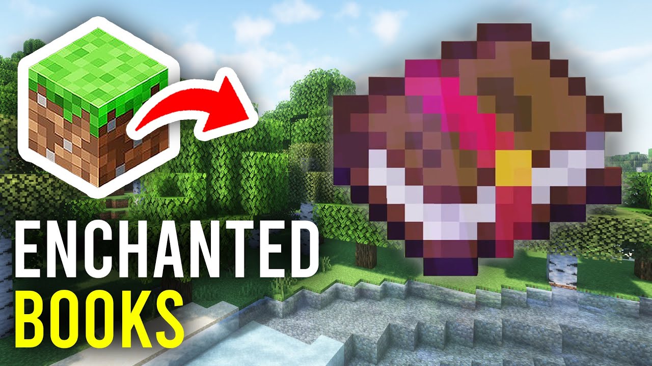 How To Use Enchanted Books In Minecraft - Full Guide