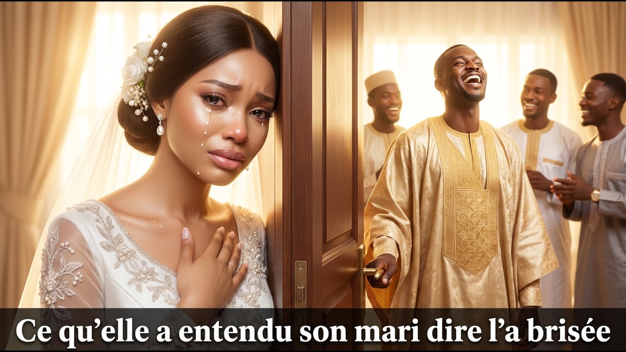 Elle a tout entendu derrière cette porte le jour de son mariage… et elle a décidé de se taire pour