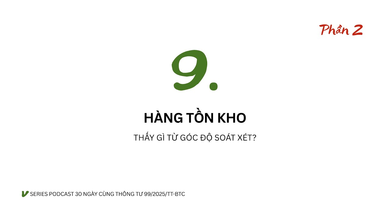 KẾ TOÁN HÀNG TỒN KHO - PHẦN 2