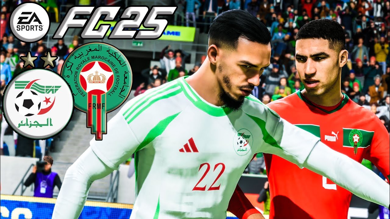 FC 25 ALGÉRIE vs MAROC | Gameplay Difficulté Ultime PS5 MOD