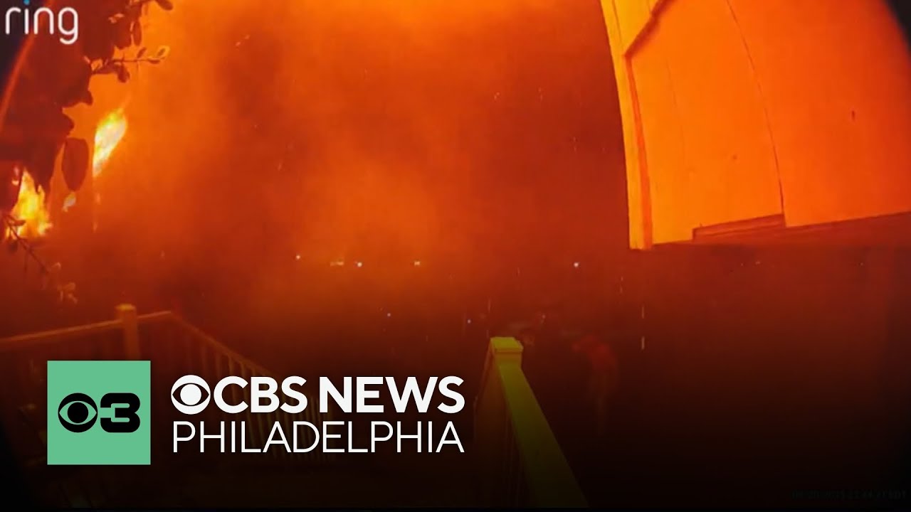Neighbors save family from burning house in Toms River, New Jersey
