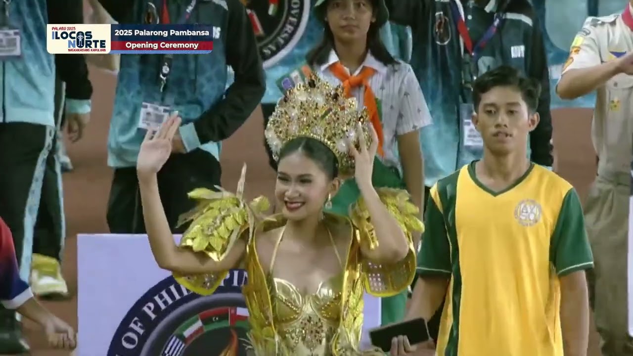 Parade and opening ceremony wow crowd at Palarong Pambansa 2025  | May 23, 2025