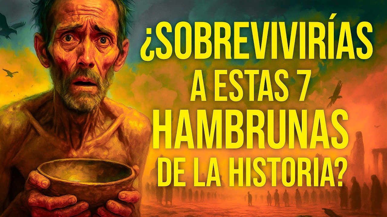 ESTAS FUERON: Las 7 hambrunas que CAMBIARON la HISTORIA