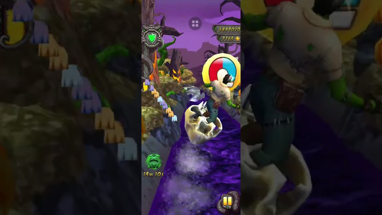 Temple Run 2 Guy Dangerous Frankenguy in Spooky Ridge Maps