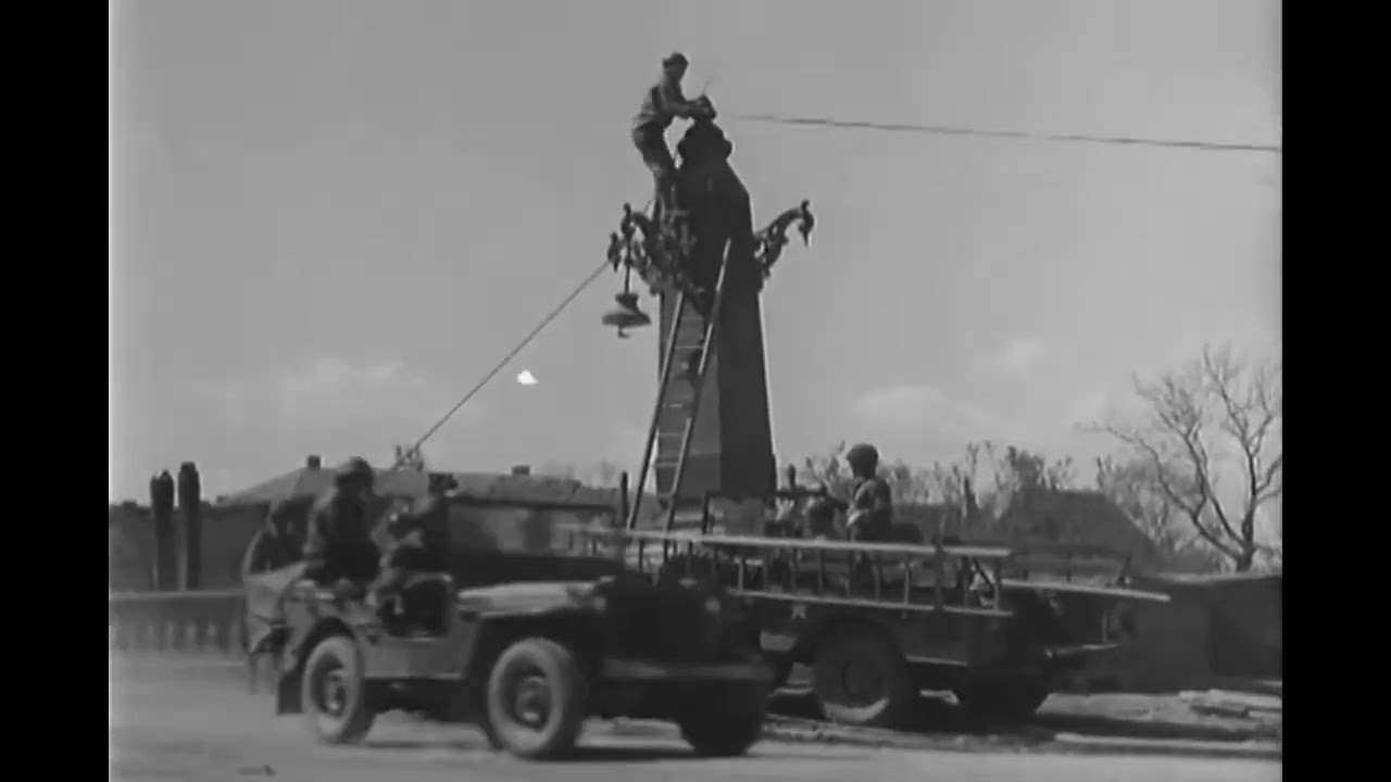 Third Army Soldiers at Richard Wagner s Villa in Bayreuth  Germany  April 19  1945720P HD
