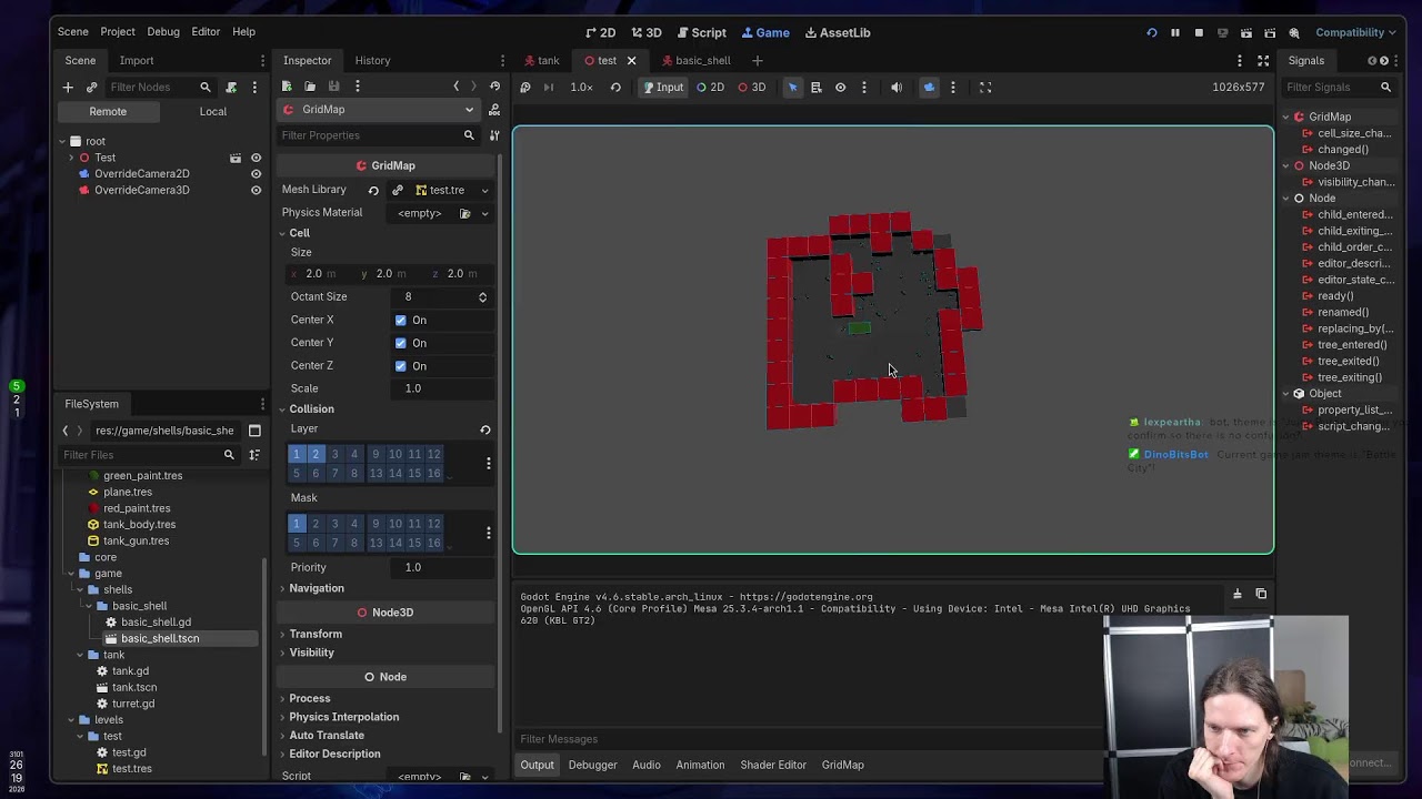 GameJam day 1.5! Task: Battle City | !jam