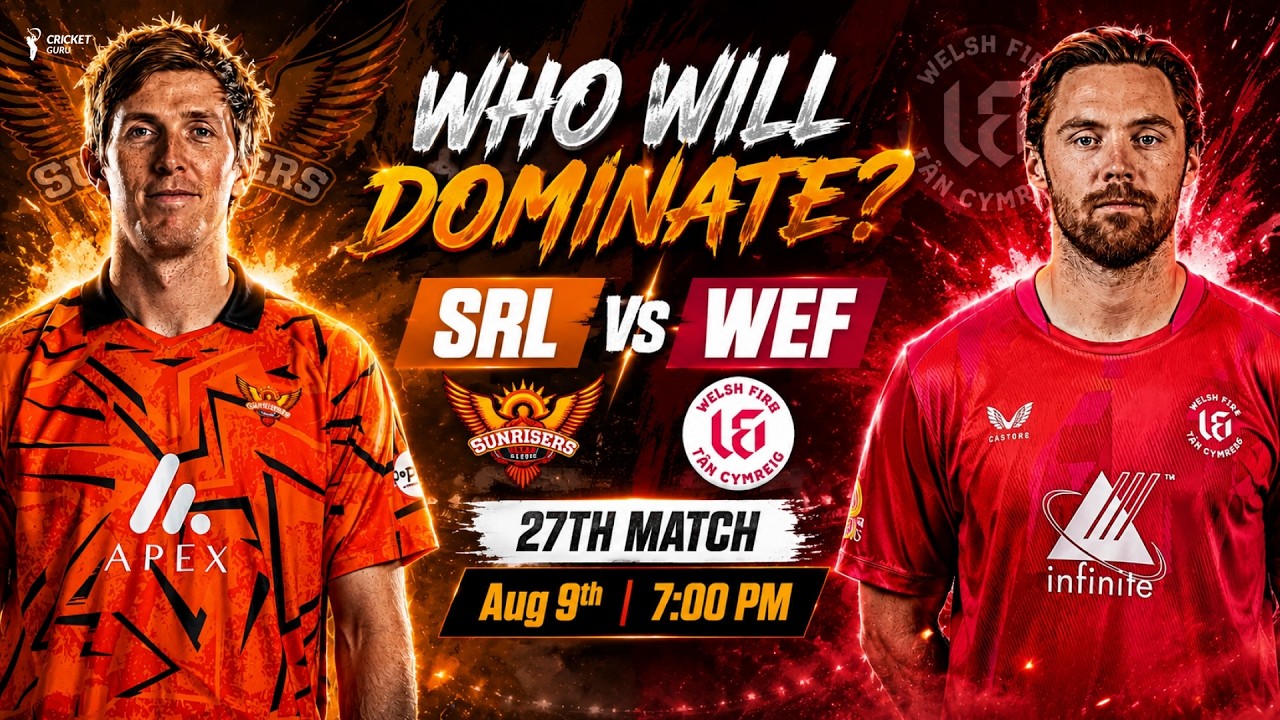 SRL vs WEF 27th Match PREDICTION - Toss, Pitch Report & Key Players | THMC 2026