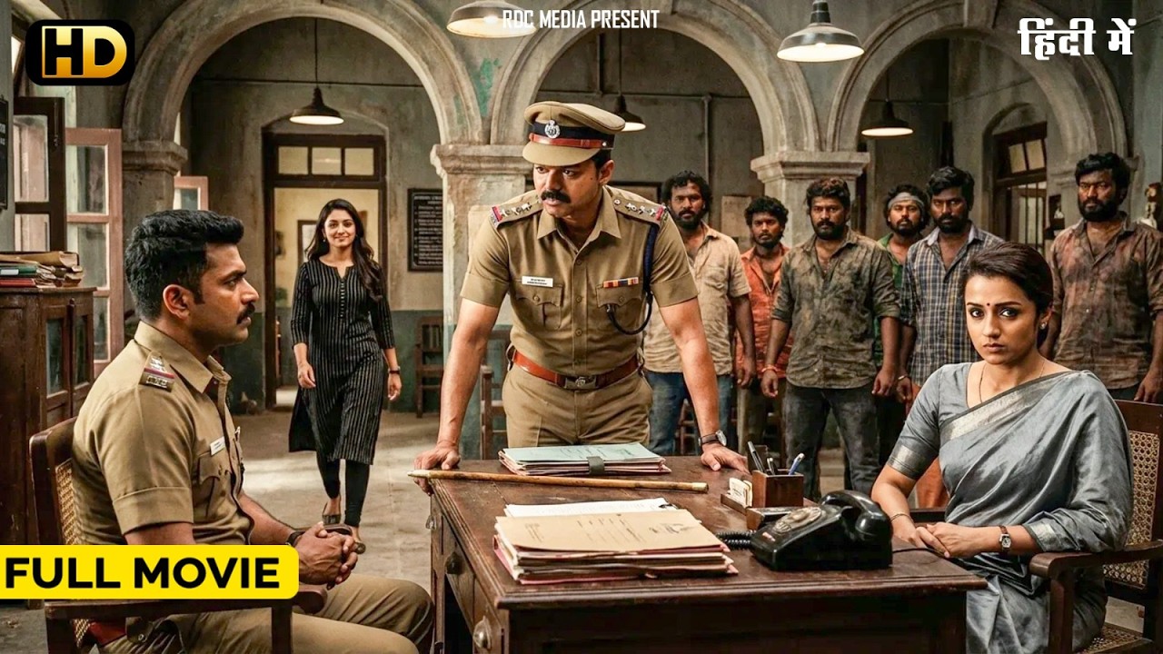 DSP Superhit (HD) Blockbuster South Indian Hindu Dubbed Action Movie | Vijay, Trisha, Nivetha Thomas