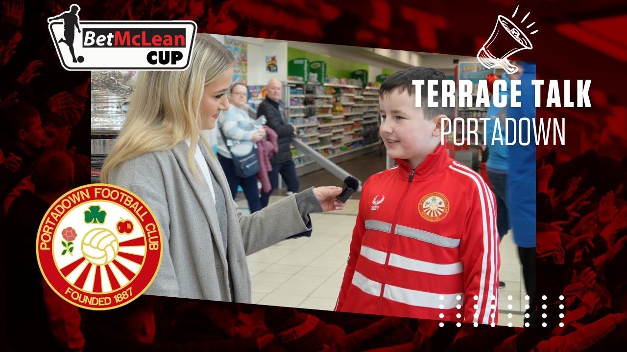 Terrace Talk | Portadown fans on the #BetMcLeanCup Final