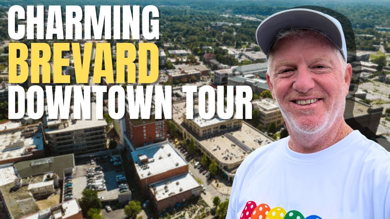 Brevard NC Downtown Tour | Outdoor Lifestyle in NC & What to Do in Brevard NC