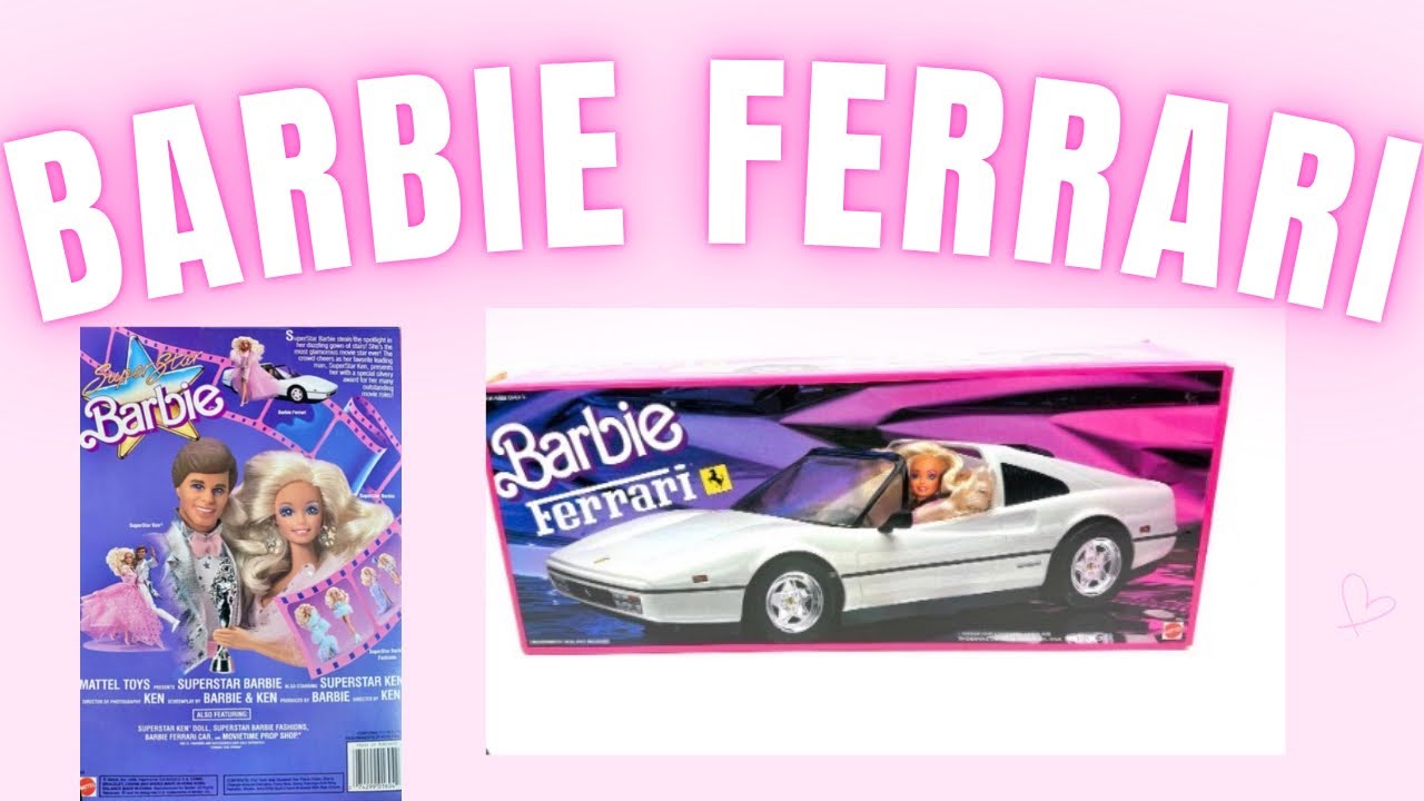Review of 1988 Barbie Ferrari