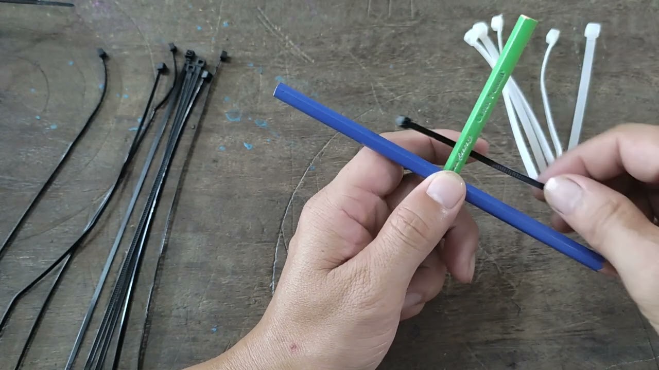 Tháo dây rút để sử dụng lại nhanh, gọn, ai cũng làm được.