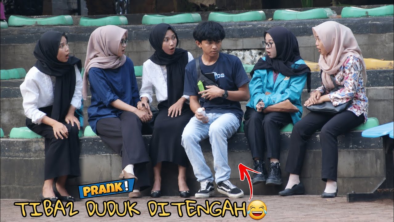BERULAH LAGI! DUDUK NYELIP DITENGAH CEWEK NGUMPUL - Part22