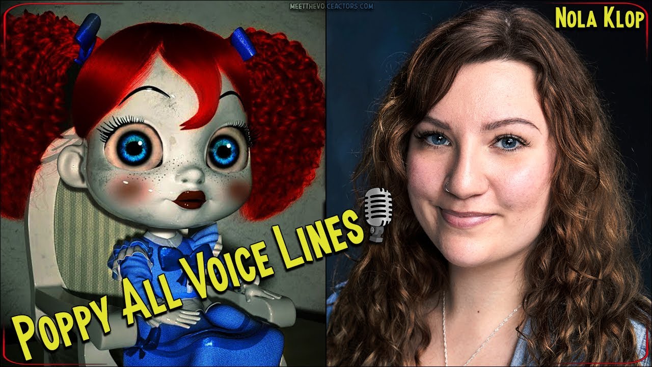 Poppy All Voice Lines With Subtitle - Poppy Playtime Chapter 1 & 2