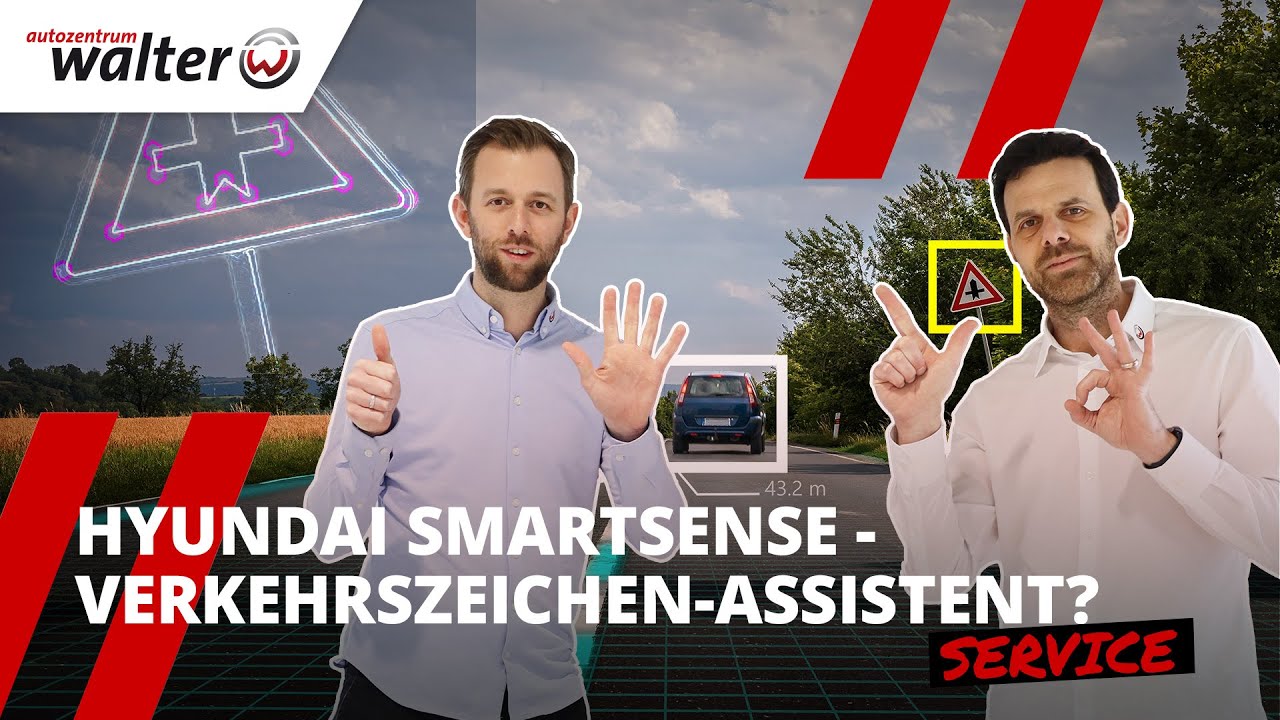 Nie wieder Schilder übersehen! | Hyundai Assistenzsysteme | Smart Sense ISLW und ISLA