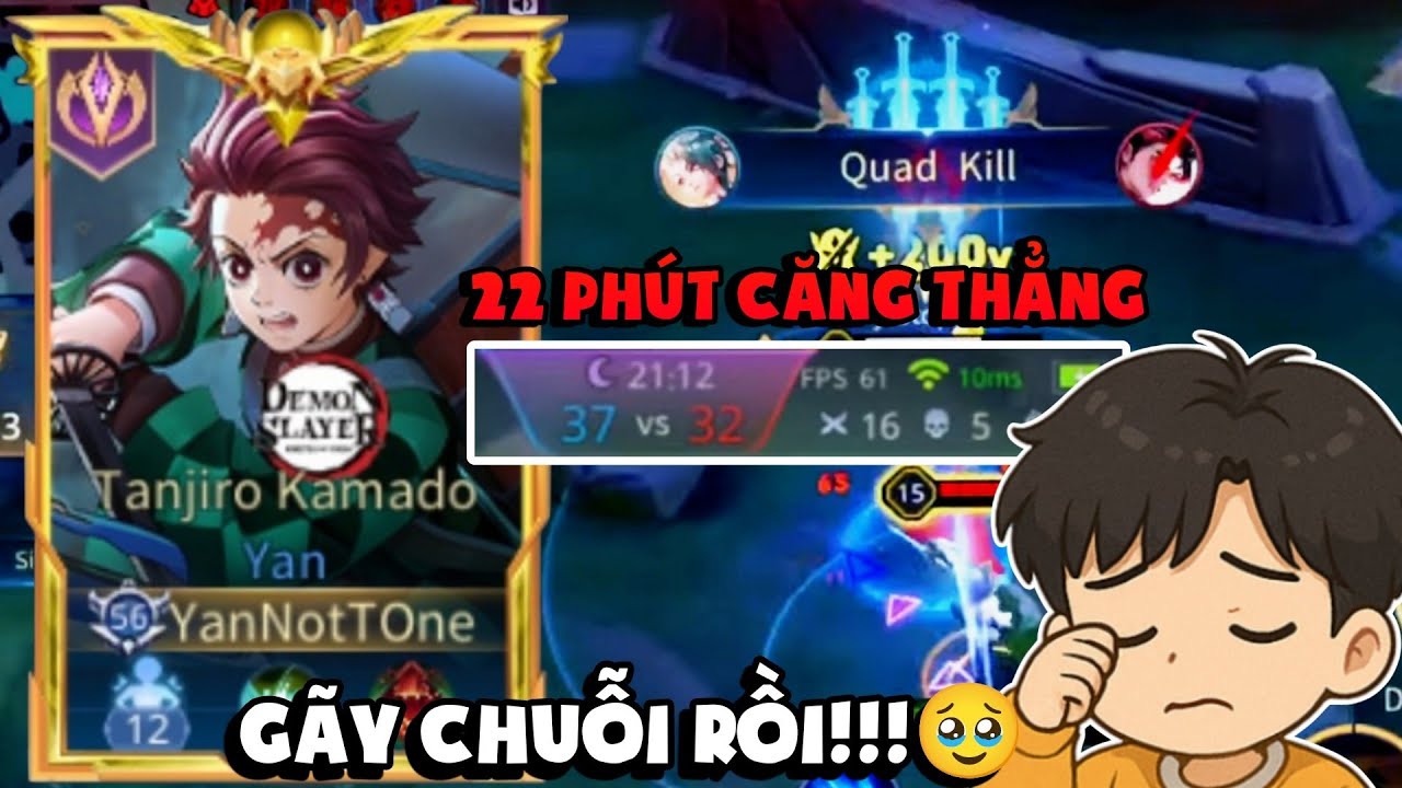 Gục Ngã Trước Trận Đấu Hơn 20 Phút Gặp Toàn Thú Dữ Khiến Top Yan Gánh Còng Cả Lưng Cũng BẤT LỰC