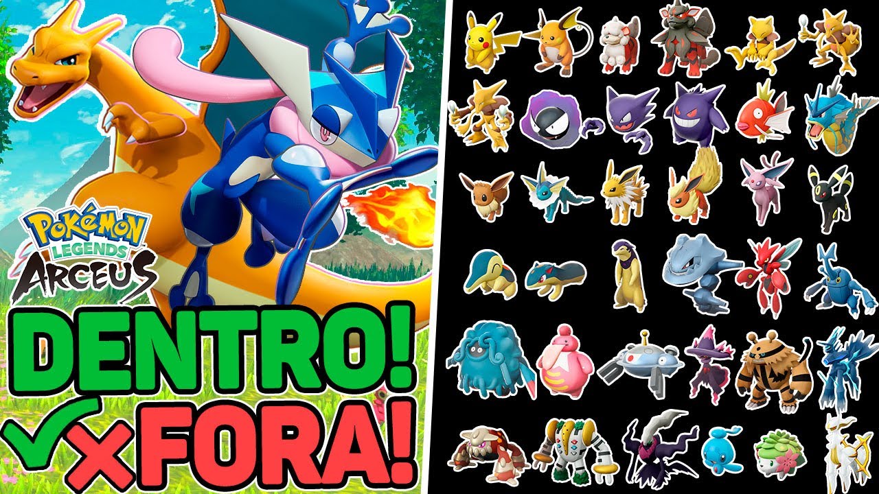 POKÉDEX COMPLETA DE POKÉMON LEGENDS ARCEUS !!