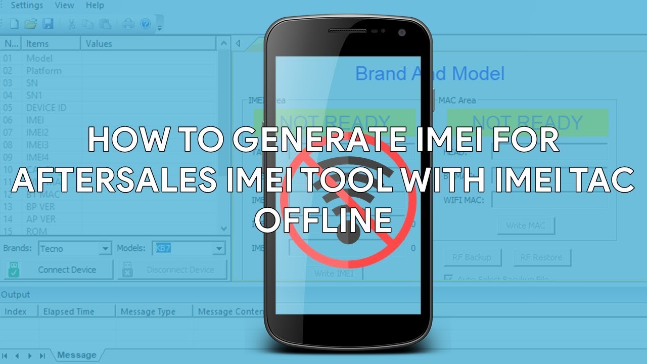 How To Generate IMEI For AfterSales IMEI Tool With IMEI TAC Offline - [romshillzz]