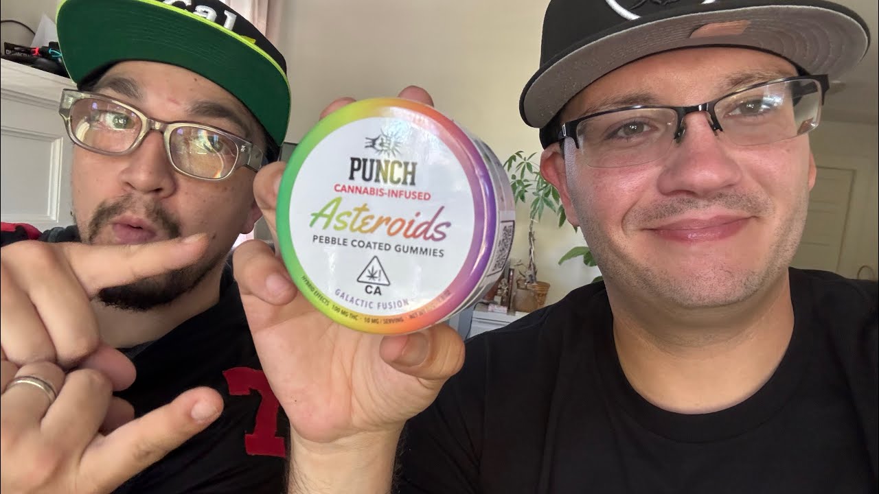 Punch Edibles Asteroids Live Rosin Gummies Review Ft. CalGreen Medical in Goleta, California