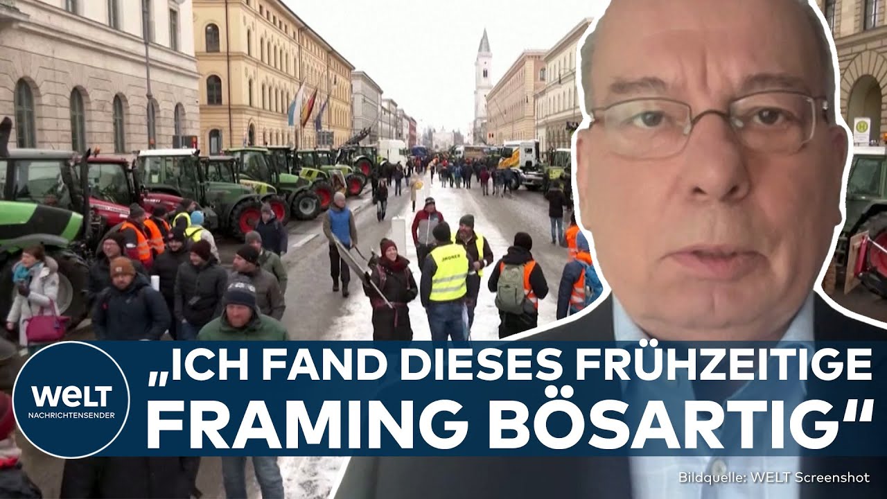 BAUERNPROTESTE: Von Extremisten unterwandert? 