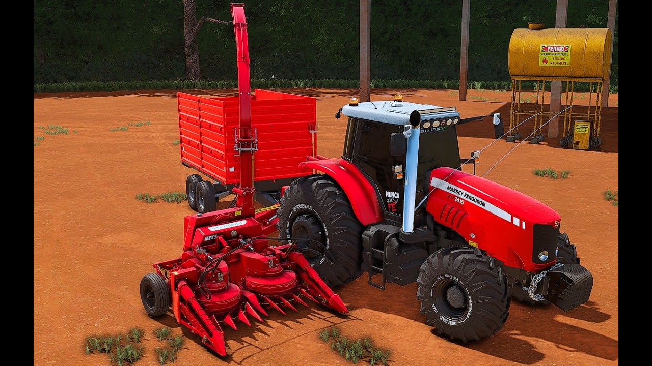 🔴LIVE ON🔴 PRESSÃO NA SILAGEM | TAQUARANAMAP | FARMING SIMULATOR 25