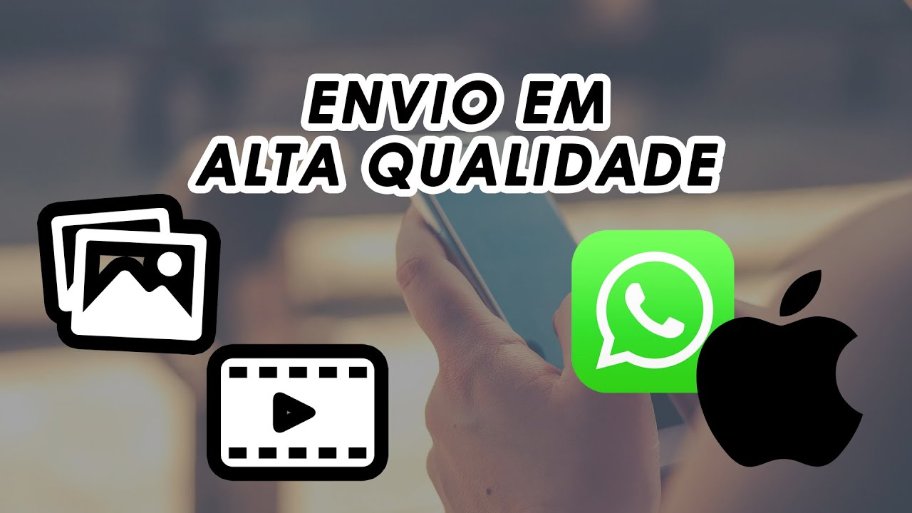 Como Enviar FOTOS e VIDEOS Sem Perder a Qualidade pelo WHATSAPP no IPHONE
