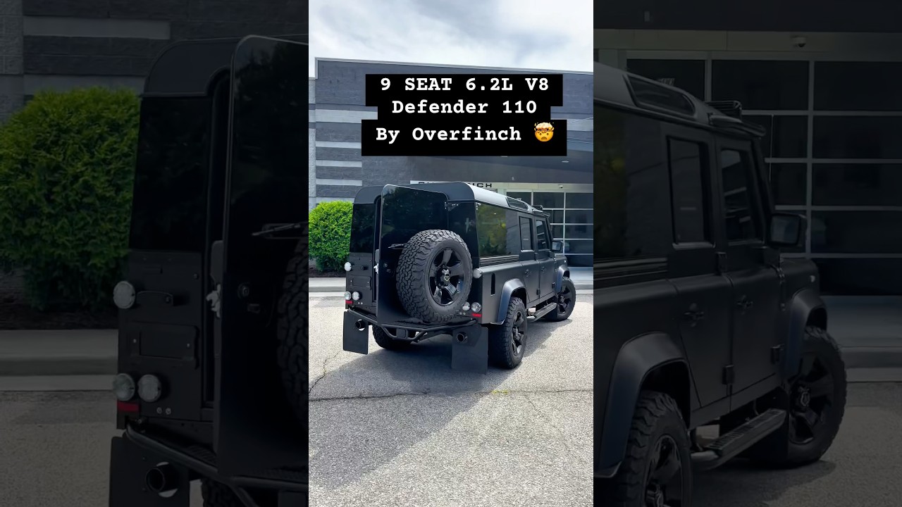 9 SEAT V8 6.2L LAND ROVER DEFENDER 110 🤯🤯