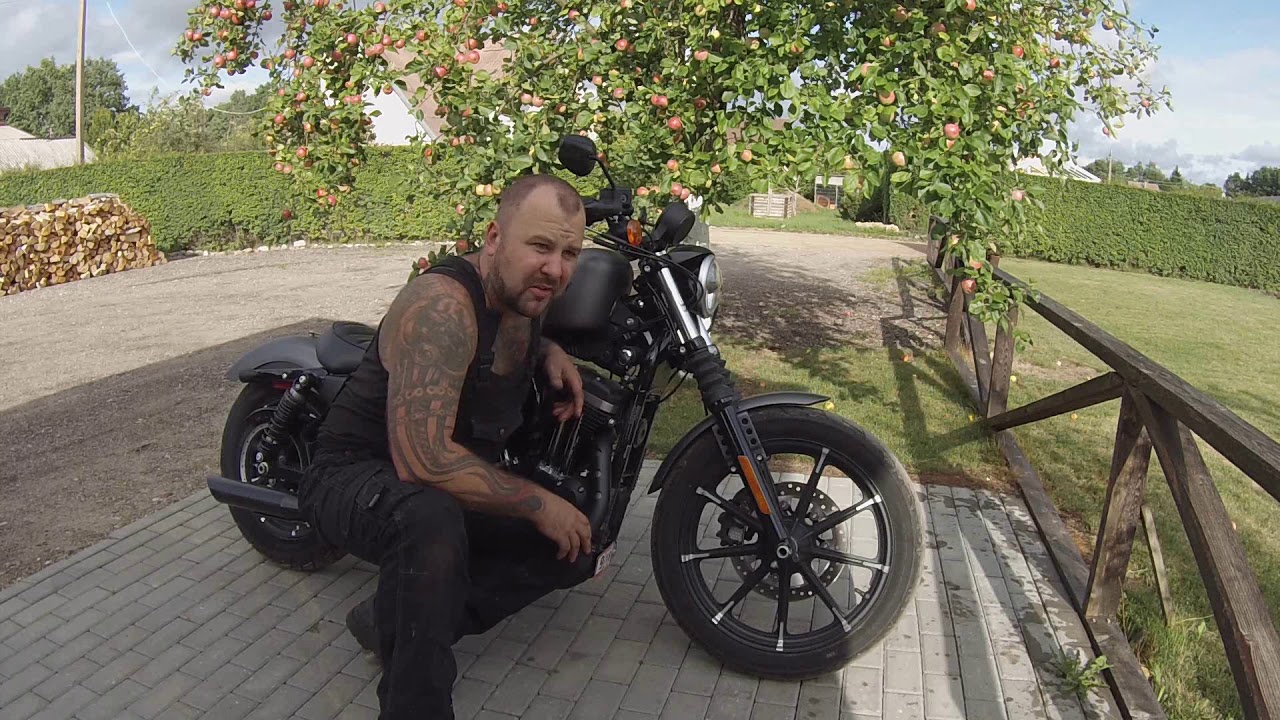 HARLEY DAVIDSON 883 SPORTSTER apžvalga (MOTO-GURIS)