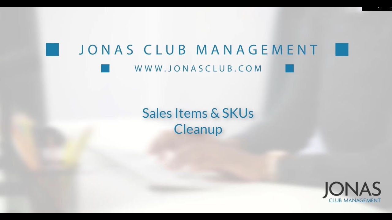 Point of Sale and Inventory - Sales Items and SKUs Cleanup