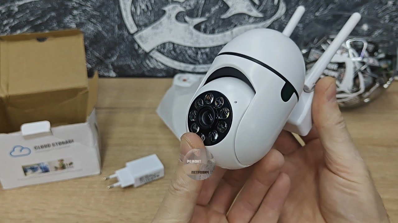 поворотна wi-fi камера за 500 грн з AliExpress