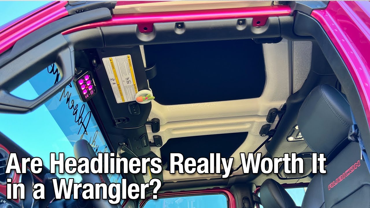 Are Headliners Really Worth it in a Wrangler? Testing Hotheads Headliners