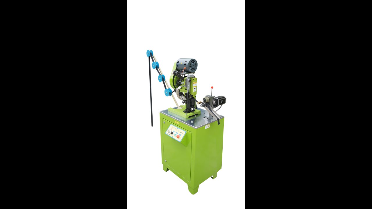 YFM-102MA Auto metal zipper bottom stop machine