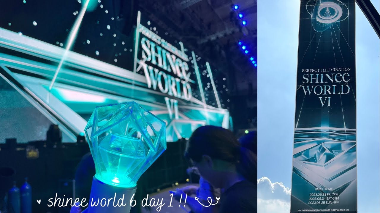 shinee world 6 in seoul - day 1 vlog !! ₊˚⊹♡