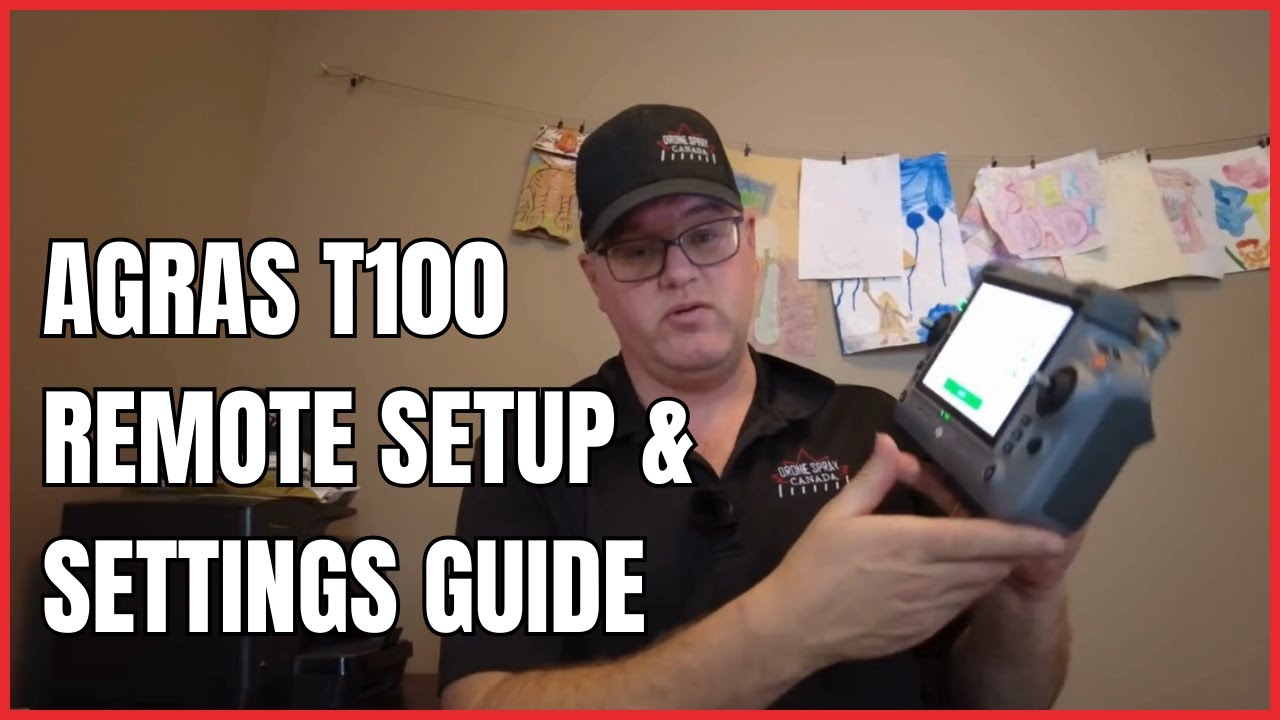 DJI Agras Remote Setup & Settings Guide | T100, T70P, T50, T25P