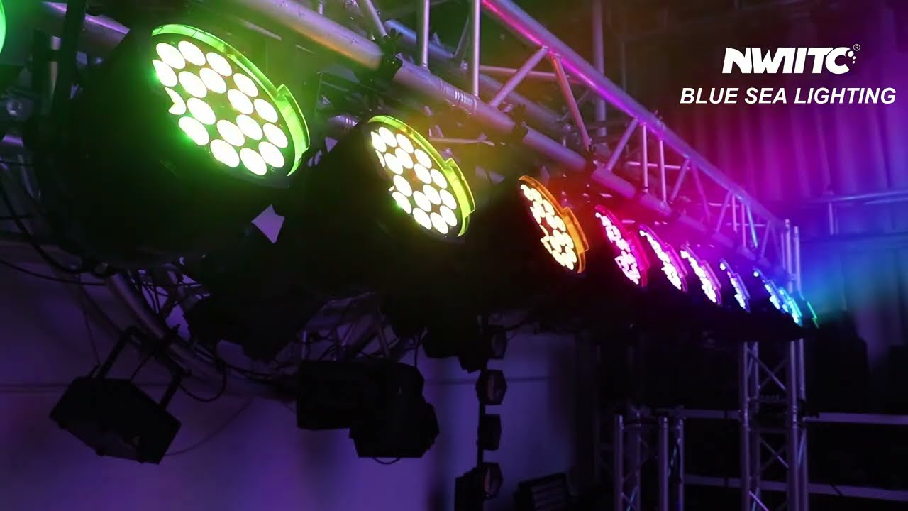 18 LED Par Light Review &ndash; Powerful RGB Lighting for Your Party or Event!
