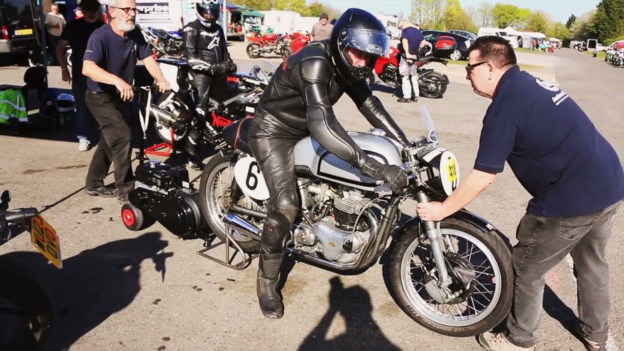 Classic Bike Track Day At Castle Combe