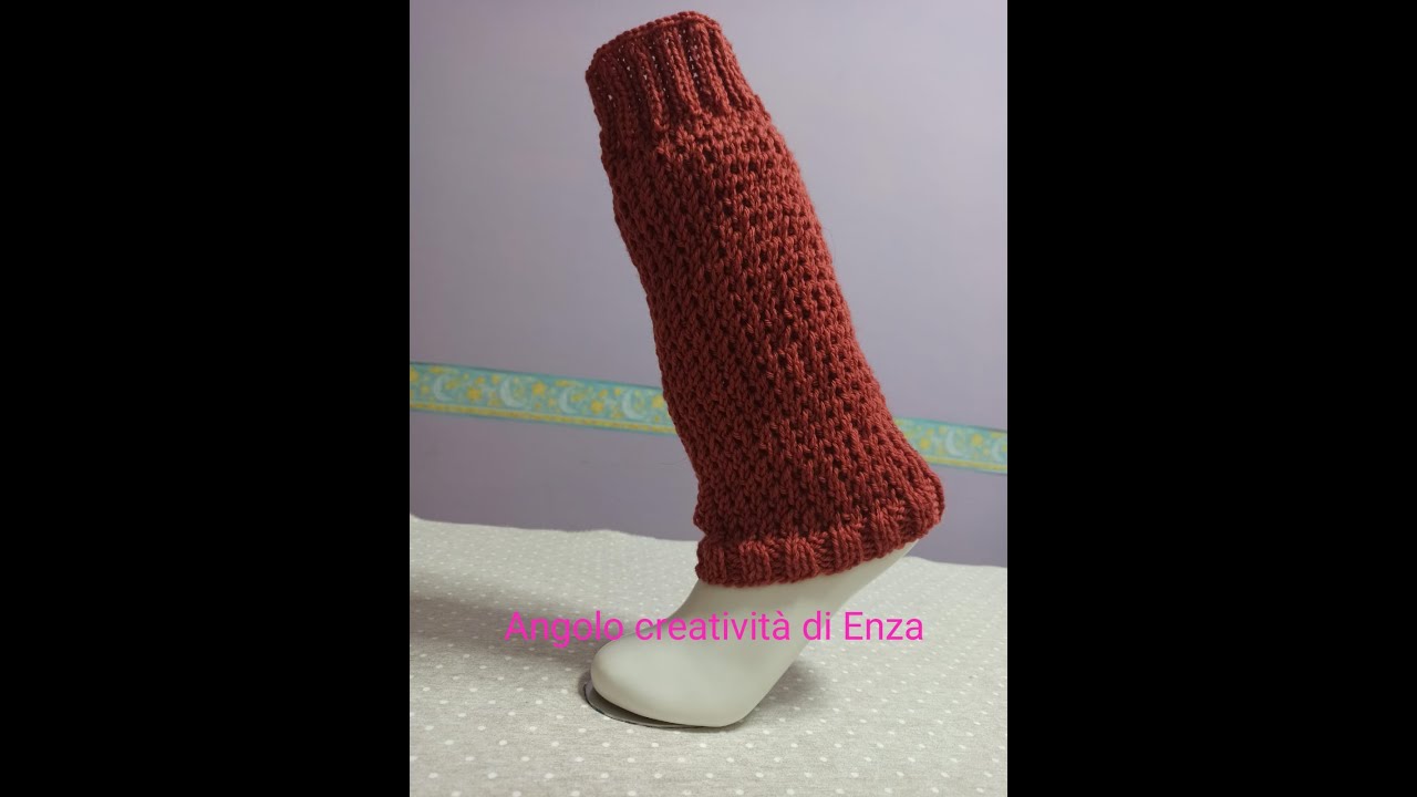 Scaldamuscoli ai ferri 🧶 Maglia facile