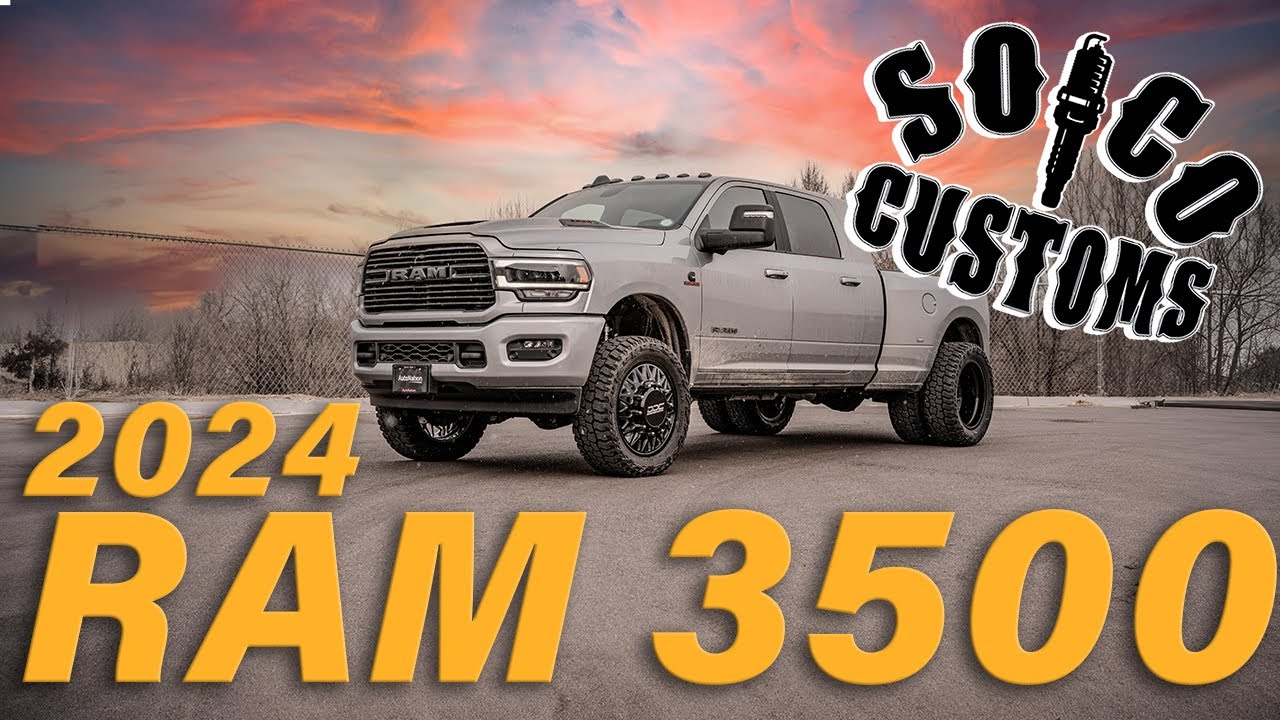 Ram 3500 2024 года выпуска на уровне @CognitoMotorsports и @ddcwheels