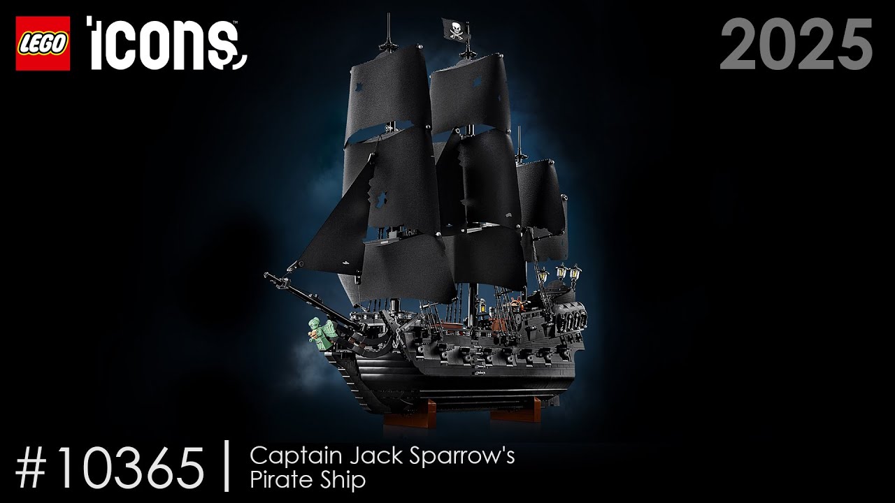 LEGO Icons - Captain Jack Sparrow's Pirate Ship 10365