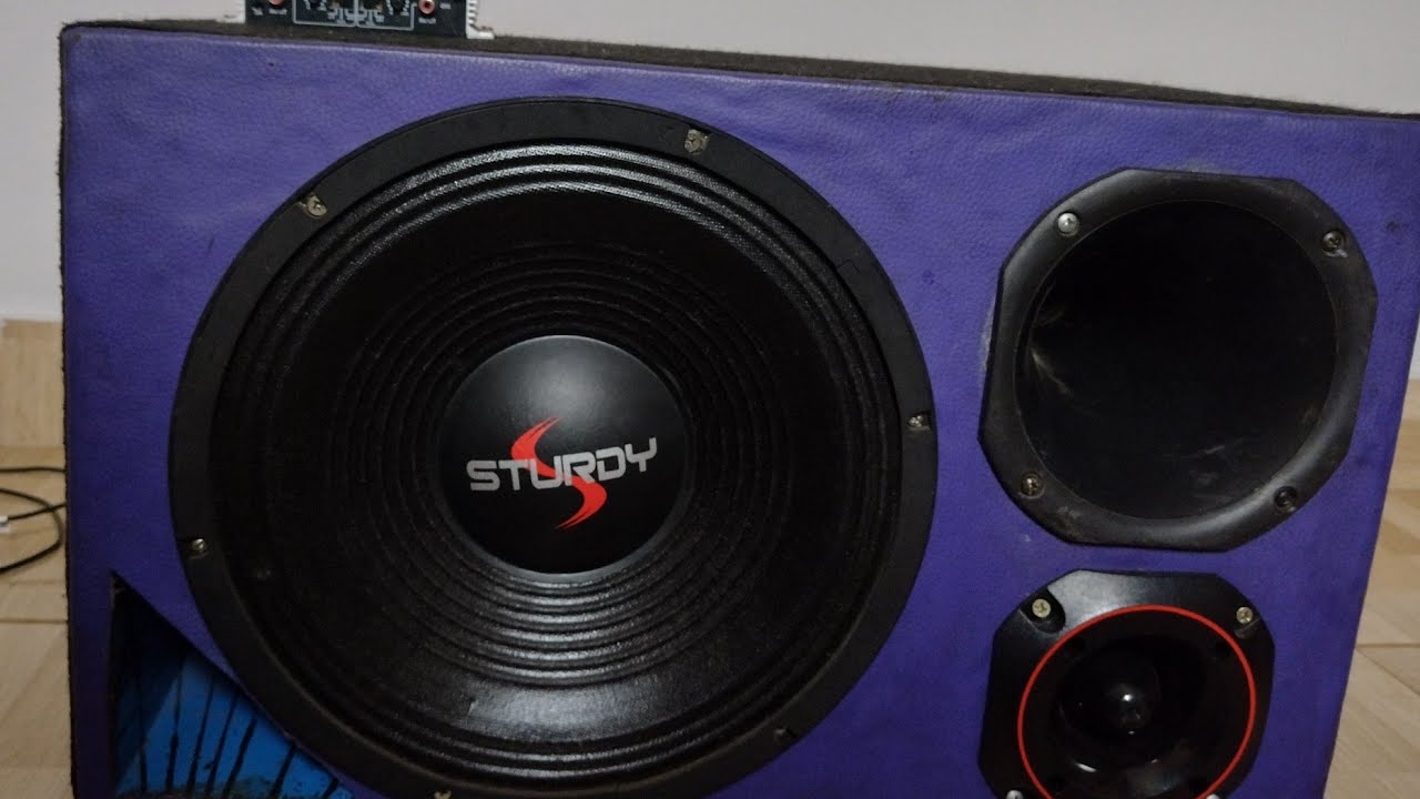 MINHA CAIXA TRIO DE 12 ,STURDY DE 12 BATE MUITO