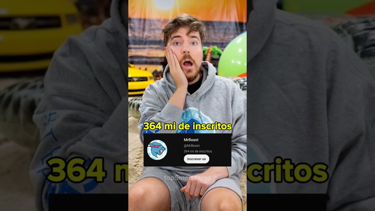 Os 5 youtubers com mais inscritos do mundo #curiosidades