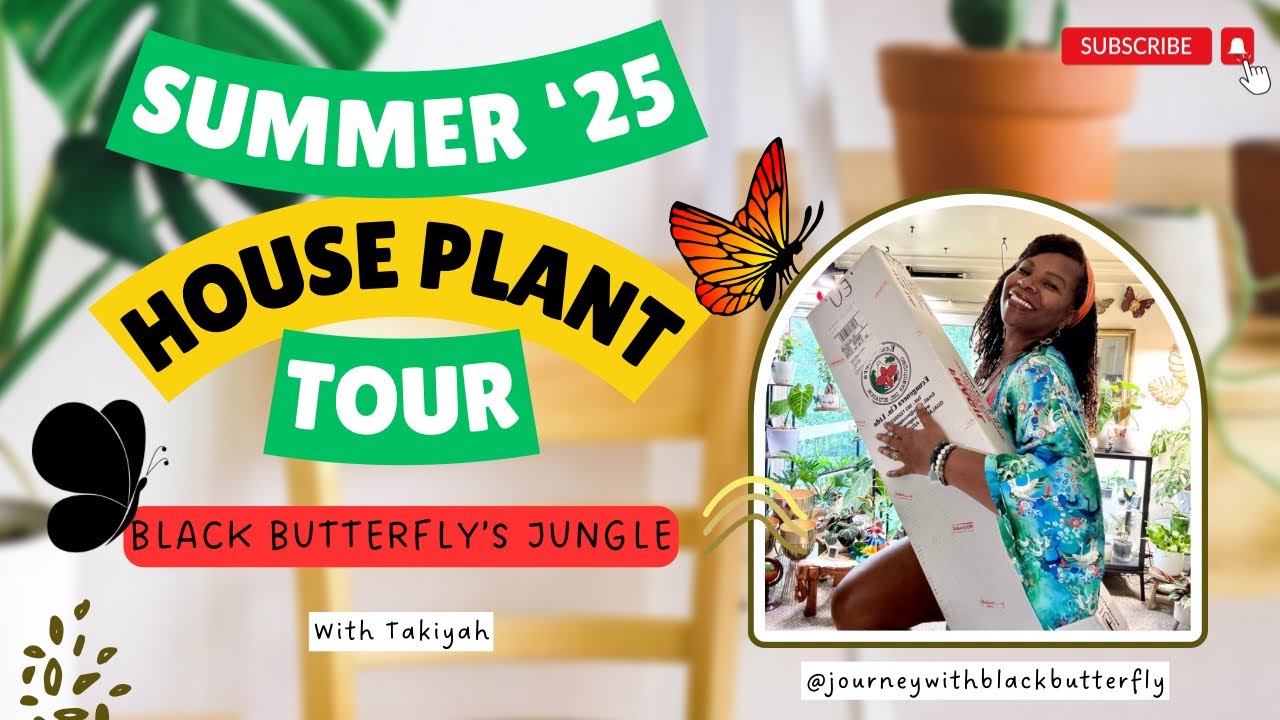 MY 2025 SUMMER RARE PLANT TOUR | FULL COLLECTION WITH NAMES | HOME DECOR