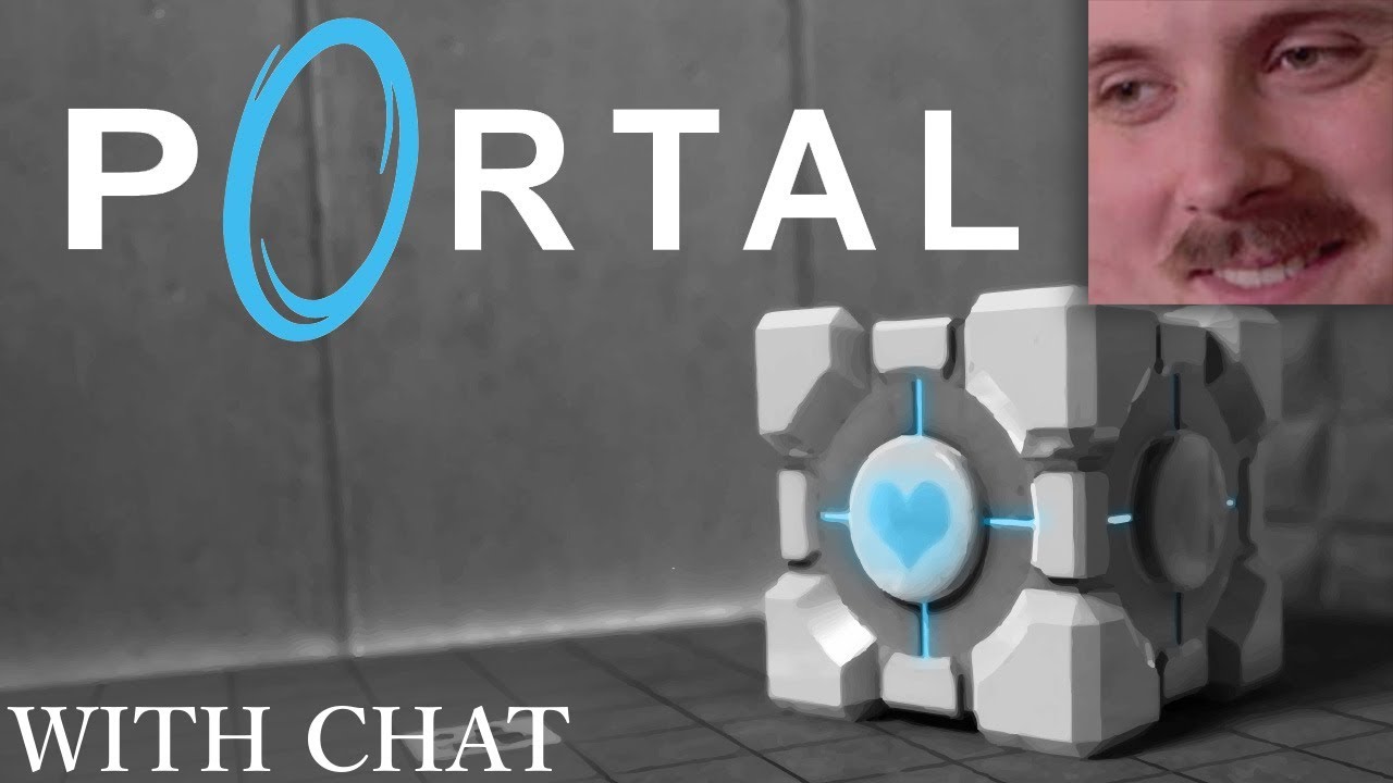 Forsen plays: Portal (with chat)