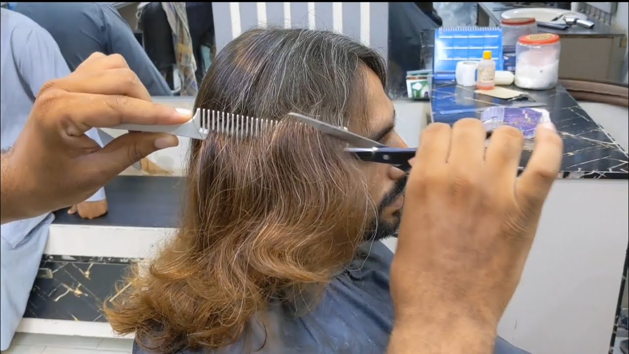 Long Haircut| Unbelievable Makeover #hammadhairstudio