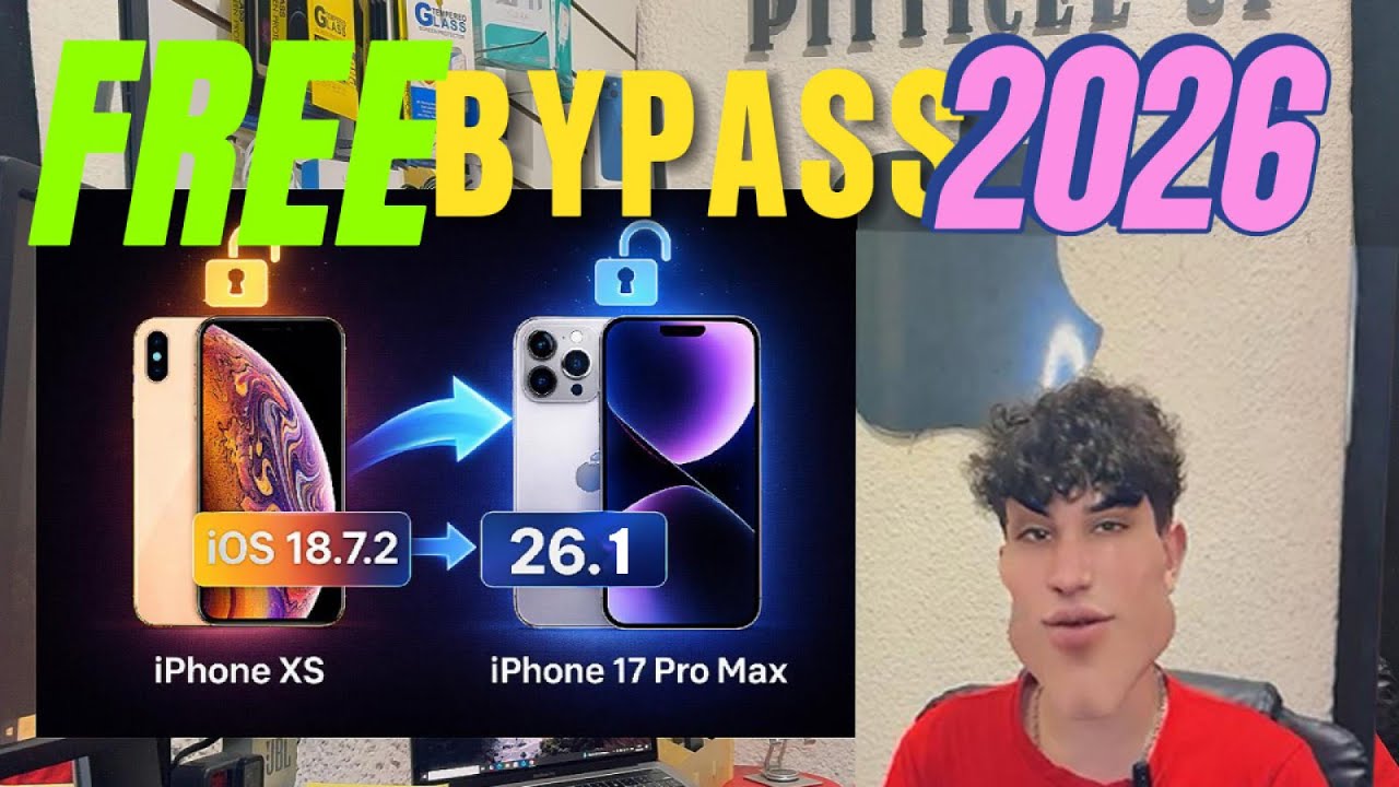 DESBLOQUEO ICLOUD iOS 26 IPHONE GRATIS ENERO 2026 FREE BYPASS