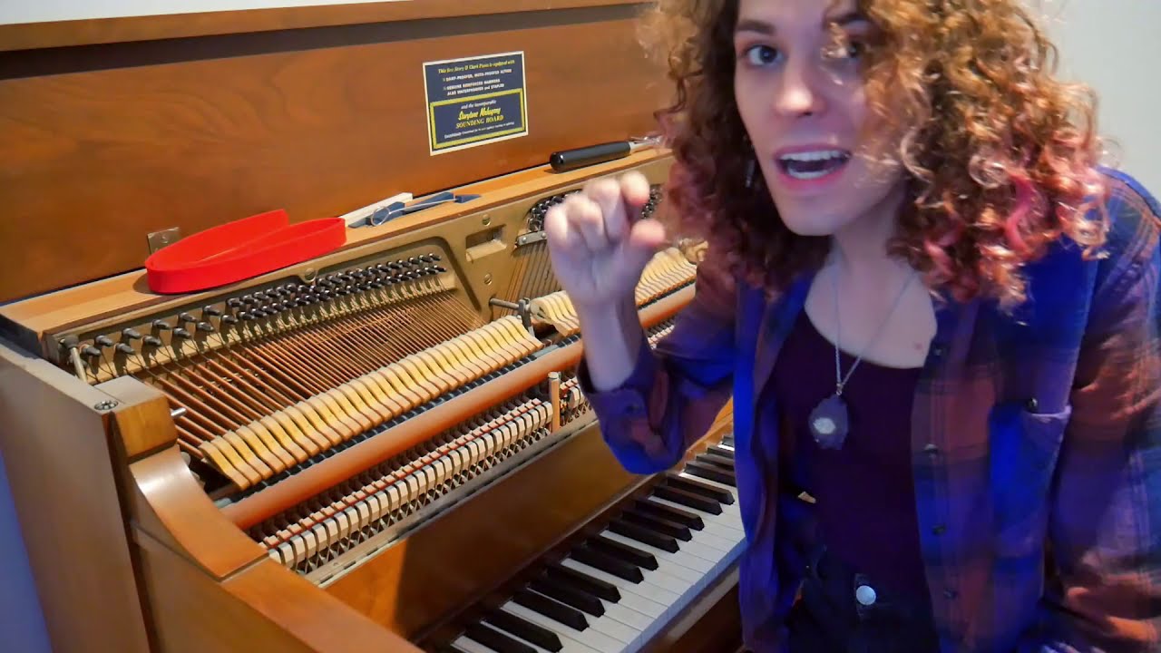 Piano Tuning on a Story & Klark