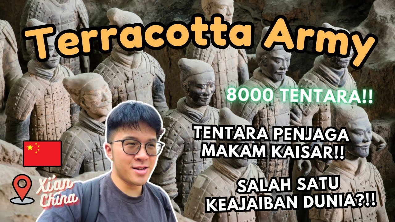 MASUK DOKUMENTER NETFLIX?!! PETUALANGAN KE DUNIA KUNO: PATUNG TERRACOTTA XI'AN CHINA